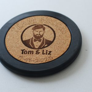 personalized magnetic custom coaster & bottle opener