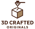 3d crafted originals logo