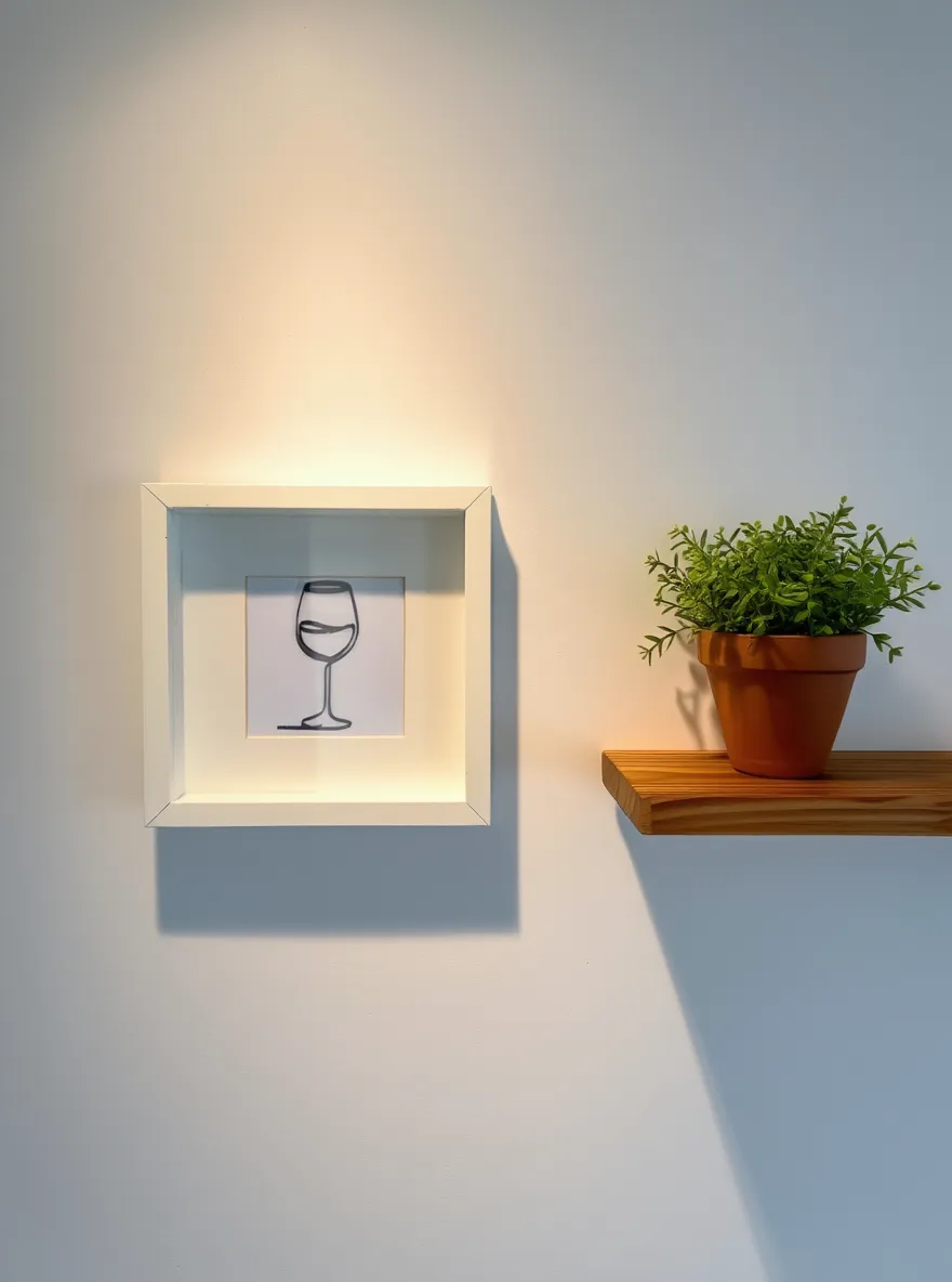 wine glass one line framed art wine glass one line framed art